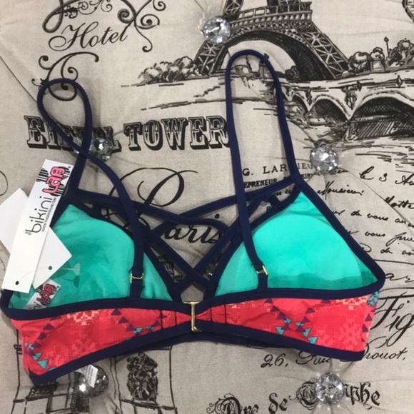 Bikini Lab Junior's Girls Sun Bralette Top - Picture 5 of 8